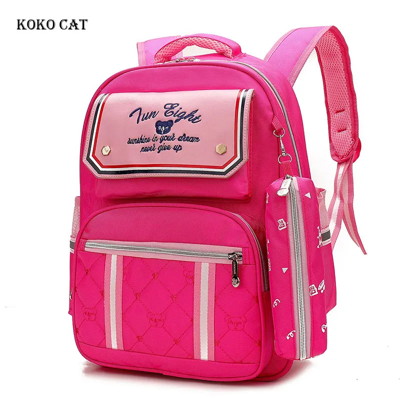 

Teenagers Girls Boys School Backpacks Children School Bags Orthopedic Backpack Sweet Primary Bookbags Satchel Mochila escolar