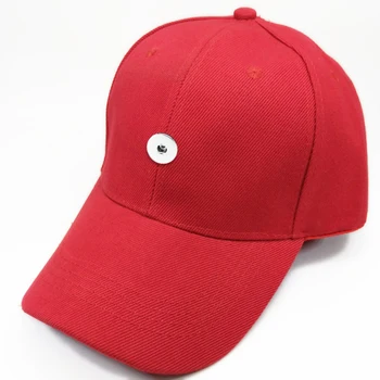

sports Baseball 18mm Snap button Caps DIY jewelry Hats TW206