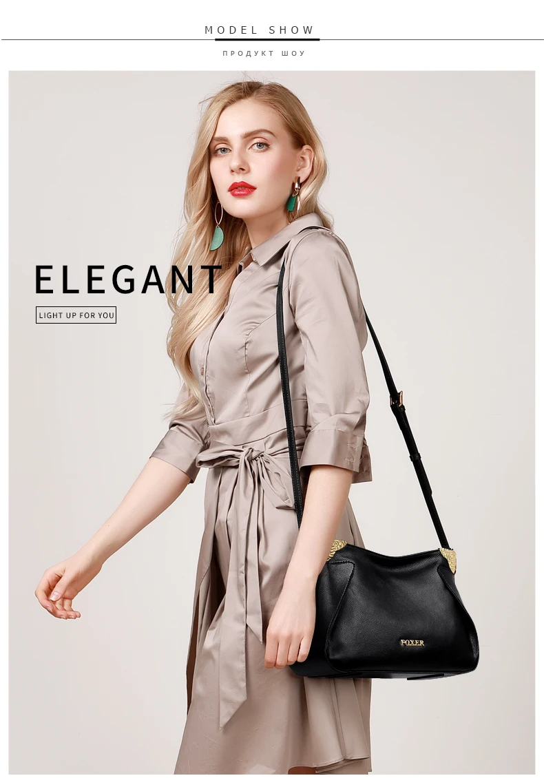 senhora estilo elegante sacos casuais
