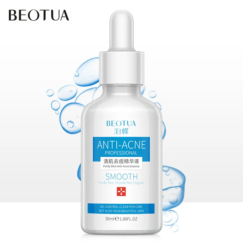 Beotua Hyaluronic Acid Anti Acne Face Serum Shrink Pore Remove Acne