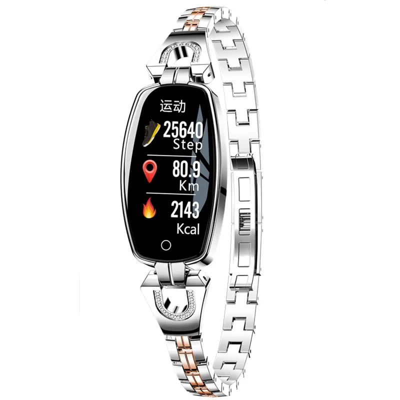 

H8 Smart Bracelet Women Activity Fitness Tracker Heart Rate Monitor Blood Pressure Waterproof Smart Wristband for ios android