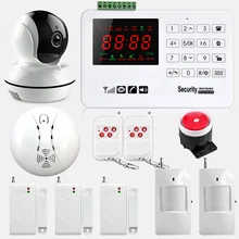 GSM Wireless Home Business Burglar Security Alarm System Motion Detector PIR Smoke Sensor GSM Wireless Home Business Burglar Security Alarm System Motion Detector PIR Smoke Sensor