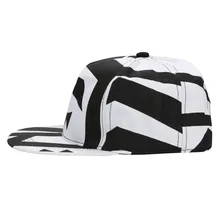 Унисекс винтажная бейсбольная кепка с плоским Биллом хиппи глаз хип-хоп Регулируемая Кепка