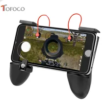 

TOFOCO 3 in 1 For Pubg Game Gamepad For Mobile Phone Game Controller l1r1 Shooter Trigger Fire Button For IPhone For Knives Out