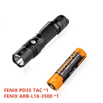 

Free Shipping Fenix PD35TAC 1000 Lumens PD35 TAC Cree XP-L LED Flashlights Tactical +Outdoor