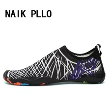 NAIKPLLO men s Summer Men Water Shoes Outdoor Swimming Beach Shoes Women Sneakers For Men Flat
