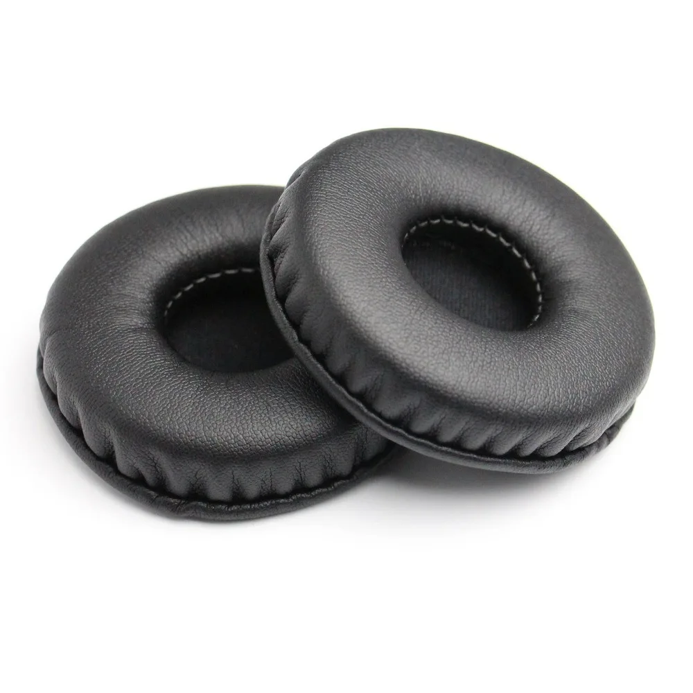 White Ear Pads 70mm Foam Cushions for Audio-Technica ATH-SJ5 ATH-SJ55 ES7 Headphones (4)