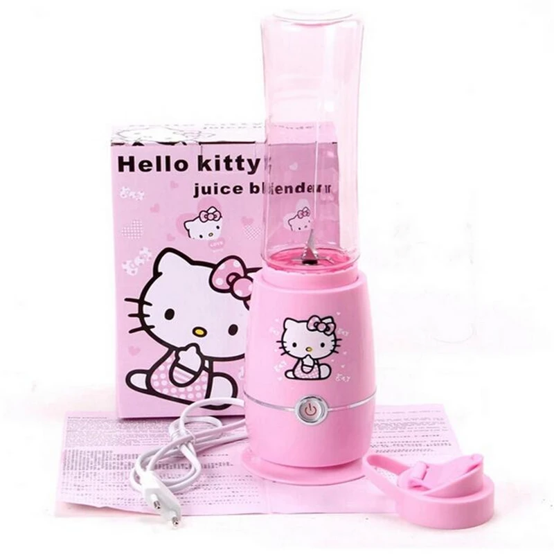 

Mini Hello Kitty Multifunction Electric Fruit Juicer Fruit Vegetable Extractor Mixer Squeezer Blender