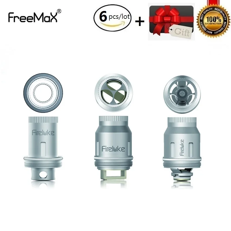 6 шт./лот Freemax Fireluke Mesh Pro Coil DVC/ Duodenary / Sextuple Vape Core для Fireluke/атомайзер Tank