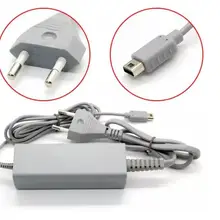 US/EU 4.75 В 1.6a AC Питание адаптер Зарядное устройство кабель для Nintendo Wii U консоли Gamepad 100-240 В AC Зарядные устройства адаптер
