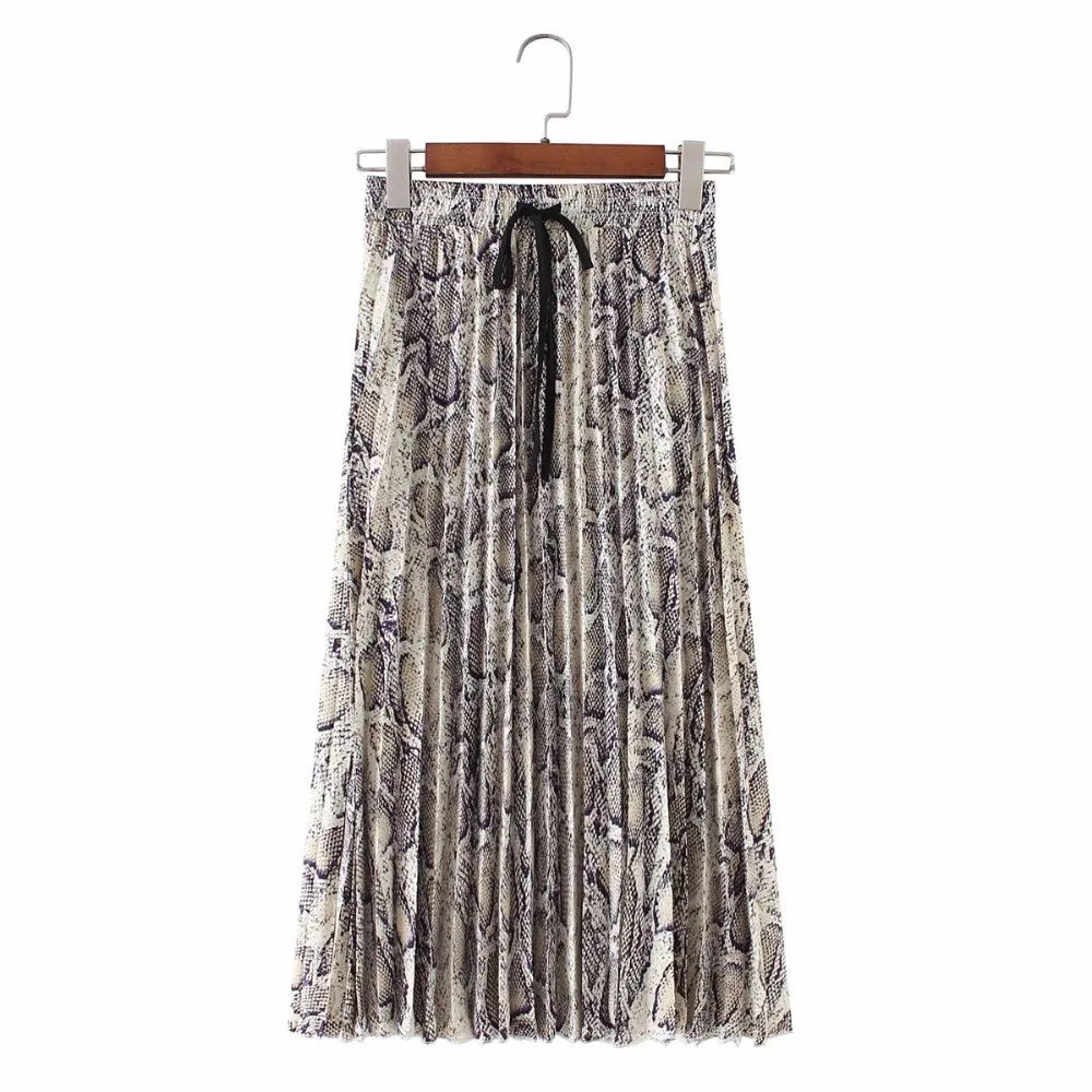 

Spring and Summer Explosion Long Skirt Leopard Print Long Pleated Skirt Spring and Summer Large Size Pleated Skirt