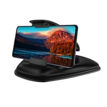 Держатель телефона на приборной панели автомобиля Стенд Регулируемый Противоскользящий самоклеющийся телефон клип мягкие автомобильные аксессуары ABS