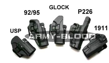 

CQC waist hanging Tactical Holster Series (BK / DE)