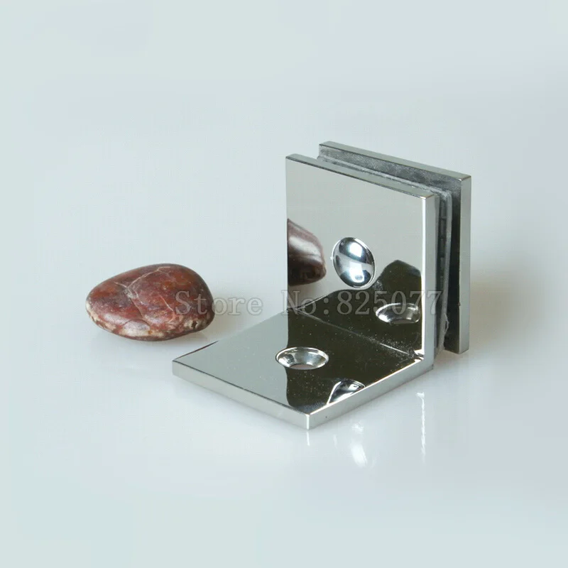 

4PCS Cast 304 stainless steel 90 degree wall to glass hinge bathroom hinges glass fixed hinge glass clamp JF1464