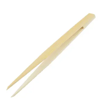 

PROMOTION!Pointy Tip Bamboo Straight Tweezer Tea Tong Handy Tool