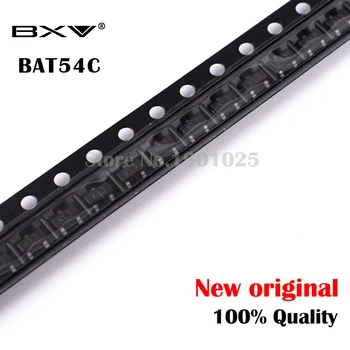 

100PCS BAT54C SOT-23 BAT54 SOT SMD KL3 new and original Free Shipping