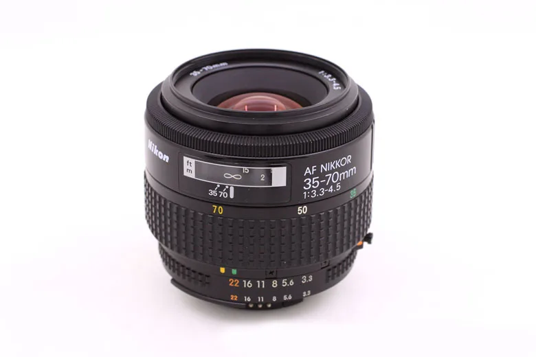 Б/у Полнокадровый Автофокус Nikon 35-70 3,3-4,5 AF с широкоугольным