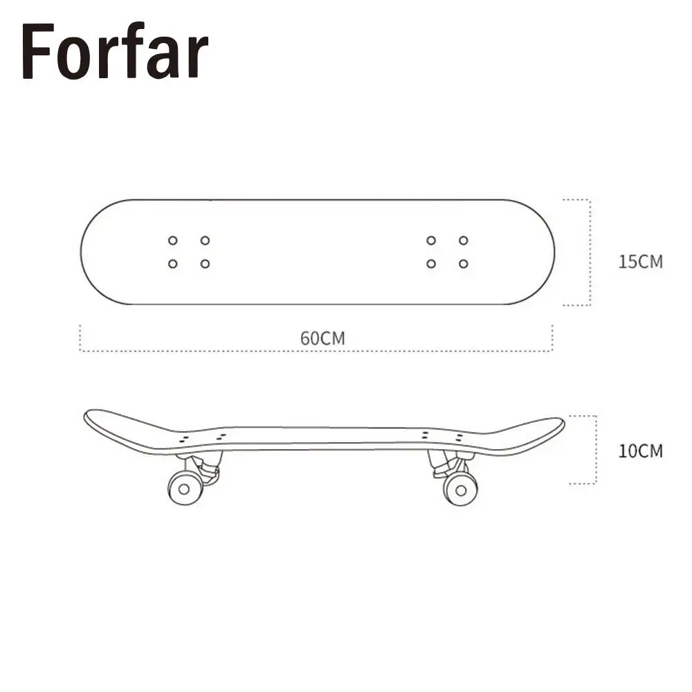 3 نمط سطح لوح التزلج لوح التزلج كاملة واحدة تزييفها الشريحة سبورة خشبية Longboard ular المألوف