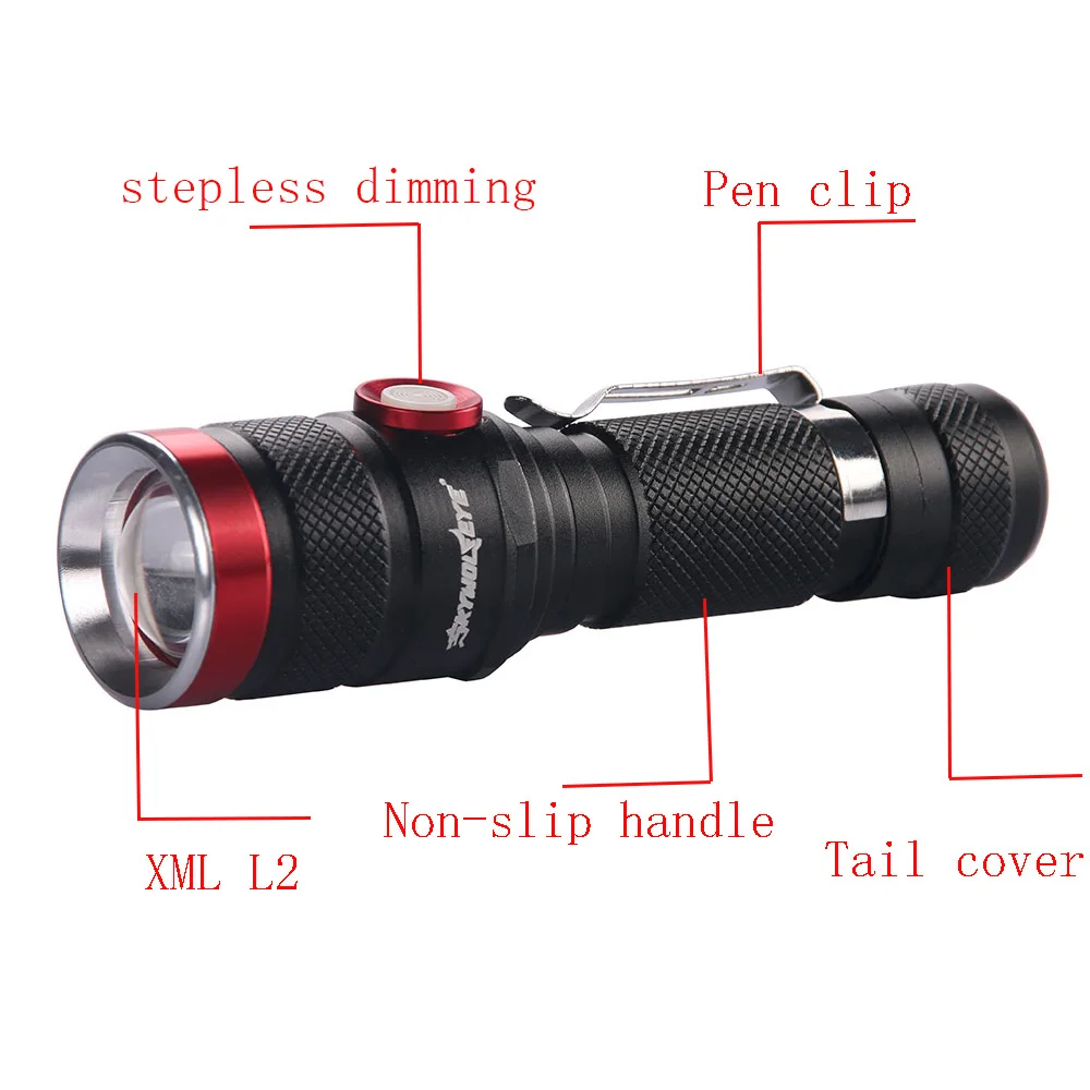 18650 flashlight