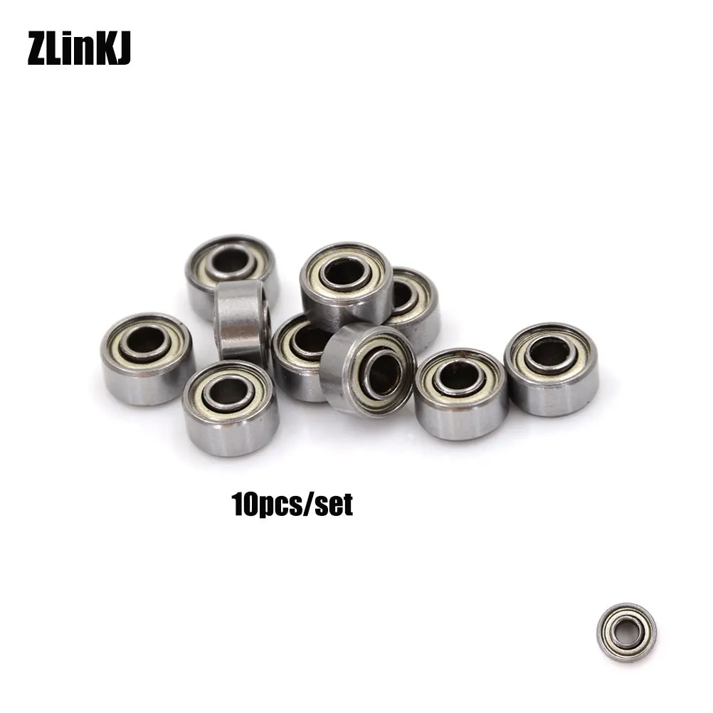 

10pcs/Lot 693ZZ Double Shielded Miniature High-carbon Steel Single Row Carbon steel Groove Ball Bearing