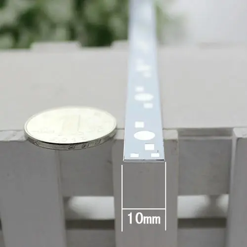 

10W 30W LED Aluminum Base Plate, 500mm*10mm Rectangle Lamp pcb For High Power LED Lights 10pcs/50pcs/100pcs