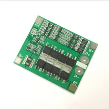 3 S 12 V 25A 18650 литиевая батарея Защитная плата 11,1 V 12,6 V PCB BMS с балансировочной цепью для электродвигателя