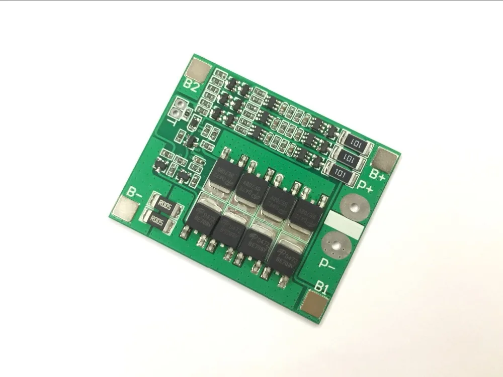 Плата защиты литиевой батареи 3S 12 в 25 А 18650 11 1 В 6 PCB BMS с схемой балансировки для