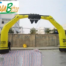 ThanBetter оформление входа в события Арка животного мультфильм арка на заказ маскот медведь дверь-арка