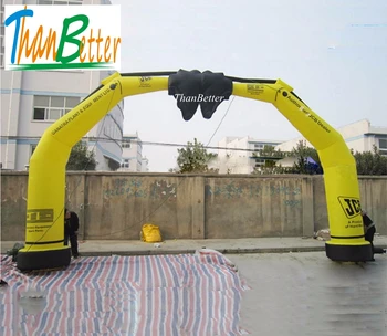 

ThanBetter Event Entrance Decoration Animal Arch Cartoon Archway Custom Bear Mascot Arch door