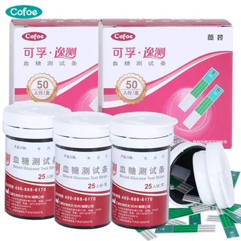 

Cofoe blood glucose Test Strips and Needles Lancets Only for Cofoe Yice Blood Glucose Meter Diabetes Blood Collect Tools