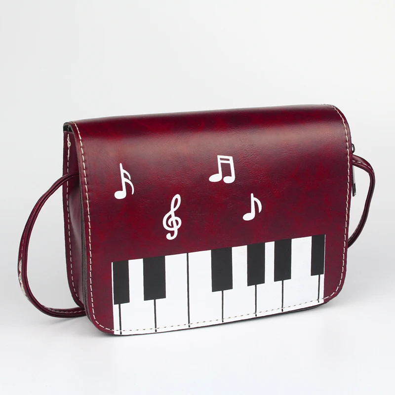 Fashion Women Bags Good Quality Lady Shoulder Messenger Bag Coin Keys Phone Money Purse Cover Shell Flap Girls Piano Zipper Bag