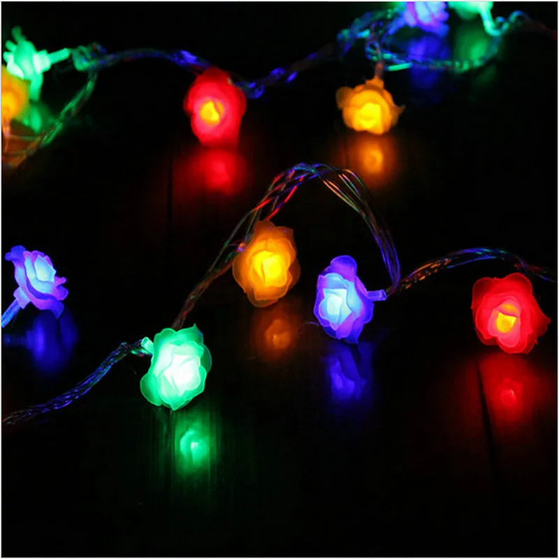 55pcs Milky Plastic Rose Flower for Fairy String Lights Holiday Lighting Novelty Romantic Wedding Party Christmas Decoration 55pcs Milky Plastic Rose Flower for Fairy String Lights Holiday Lighting Novelty Romantic Wedding Party Christmas Decoration