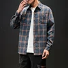 2022 New Men Plaid Shirt Long Sleeve Spring Shirt Social Casual Men Shirts Drop Shipping ABZ302 ► Photo 1/6