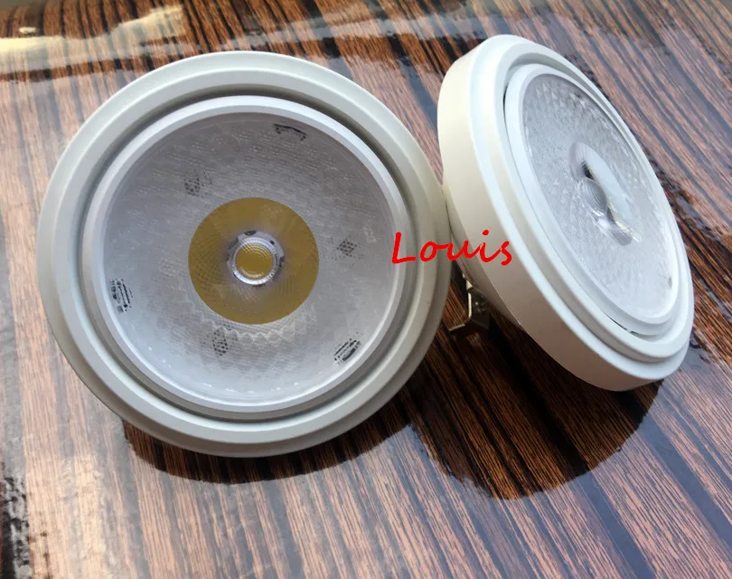 

Dimmable 110V 220V DC12V 15W COB LED Spotlight QR111 AR111 G53 15W LED Lamps LED Bulb Light for Home Commerical Lighting 20pcs