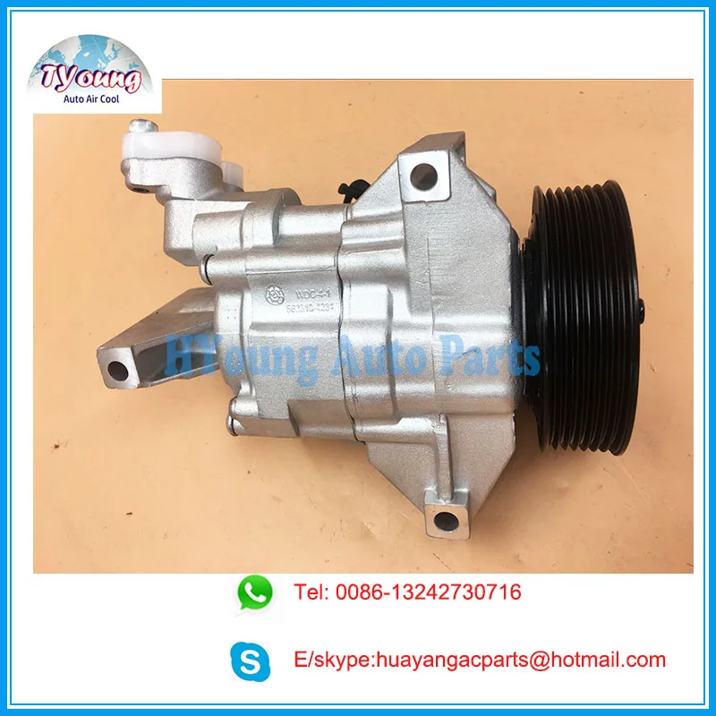 

DKV-08R auto air compressor for Nissan Tiida 2007 92600-ED07 Z0004246A 92 600 ED07A