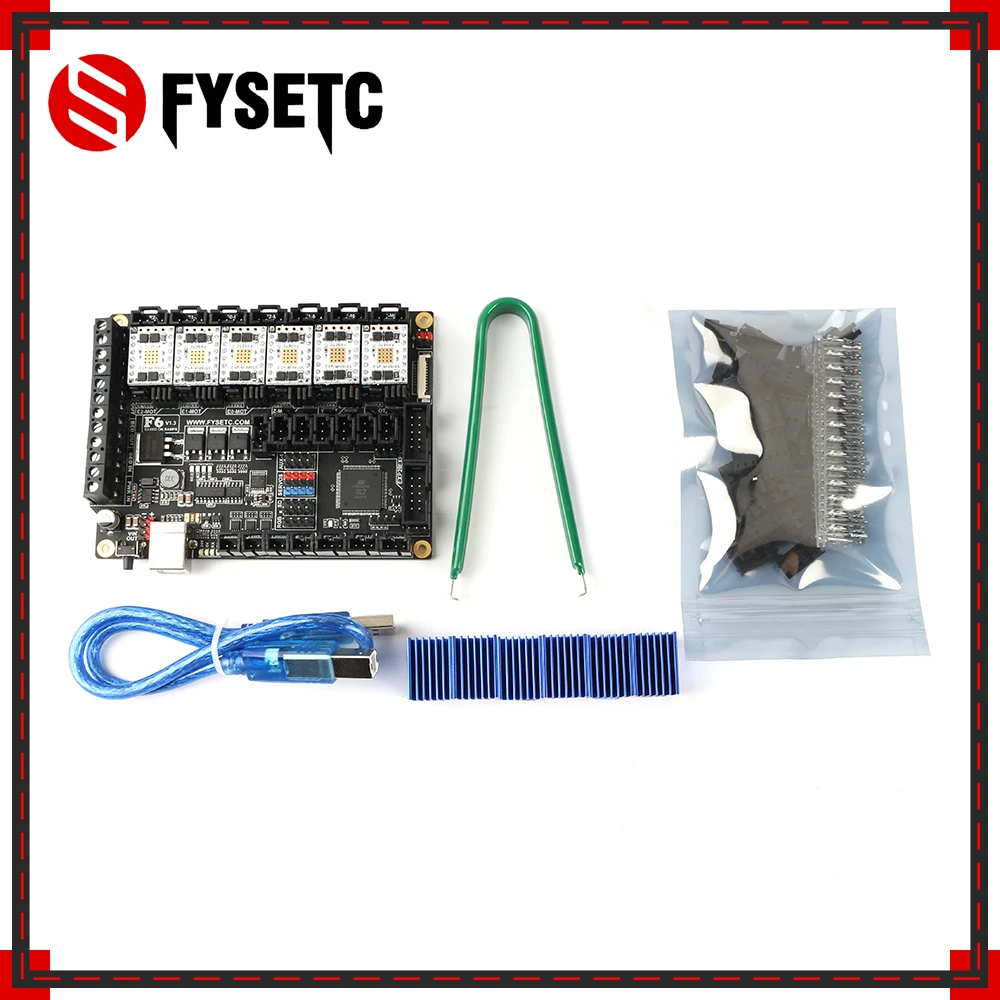 Плата все в одном для электроники FYSETC F6 V1.3 материнская плата + 6 шт. TMC5160 V1.2 SPI