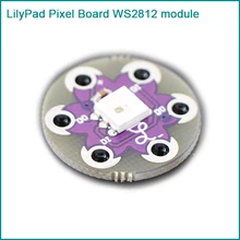New LilyPad Pixel Board WS2812 module for arduino