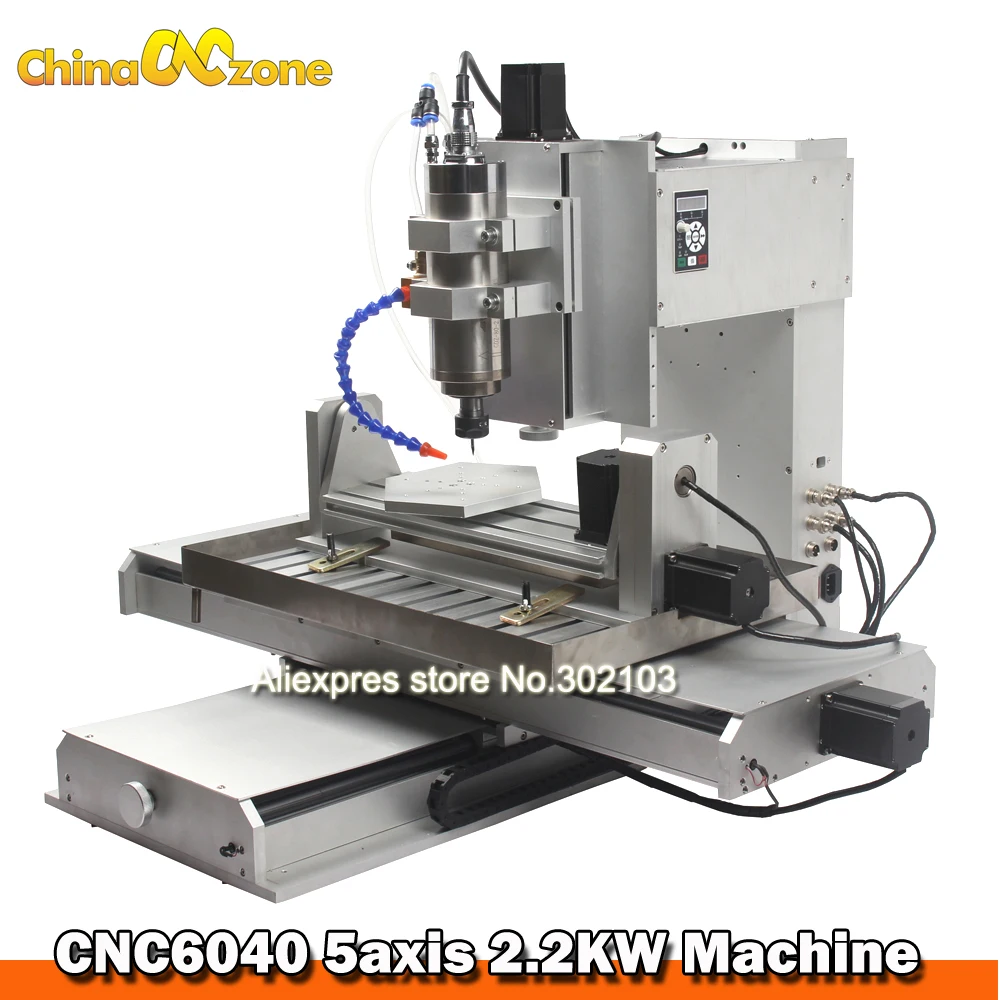 CNC 6040 5 осевой фрезерный станок с ЧПУ 2.2квт Cnc гравер машина USB контроль деревообрабатывающий алюминиевый Нефрит DIY фрезерный станок новое обновление