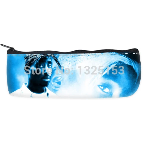 Stylish Customized 2PAC blue Custom Pen Pencil Case Bag Fantastic Style | Канцтовары для офиса и дома