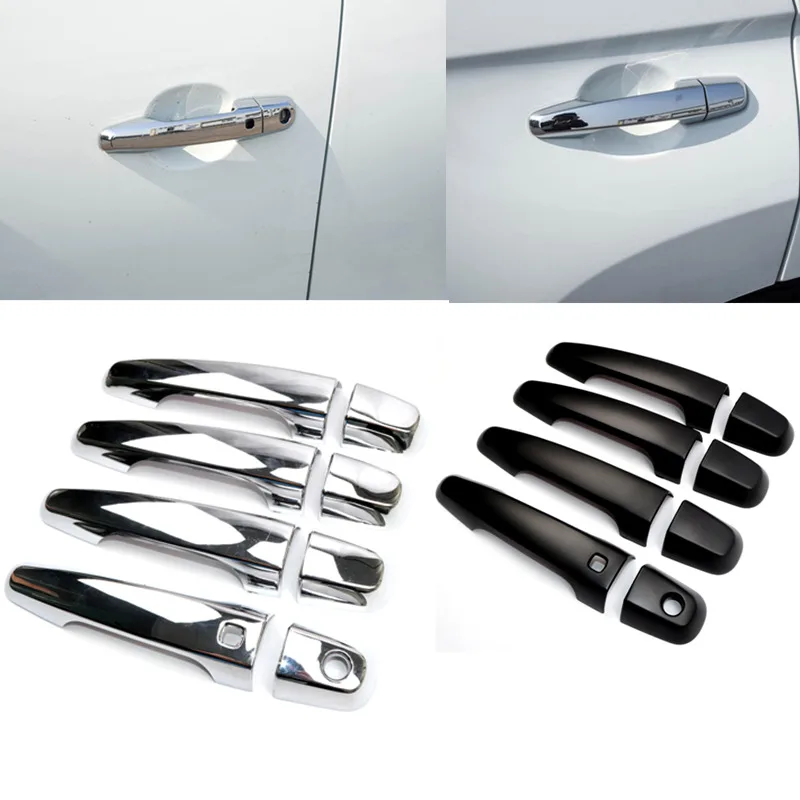 ABS Exterior Car Door Handles Cover Trim 8pcs Accessories tims for