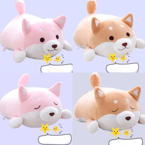 Plush Stuffed Animal Big Shiba Inu dog Toy Pillow Soft Cushions Gifts Pet Doll | Дом и сад