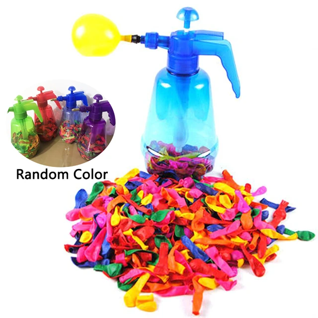 Colorful Hand Push Balloon Pumper Pump For Kids Perfect Party