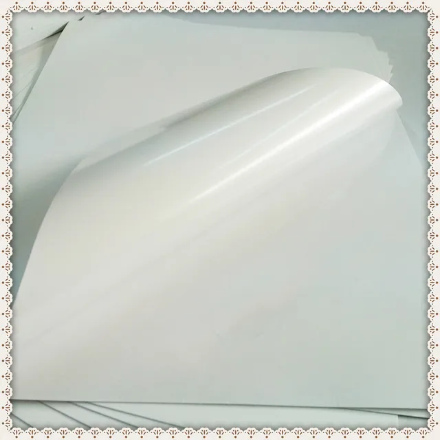clear vinyl printing paper