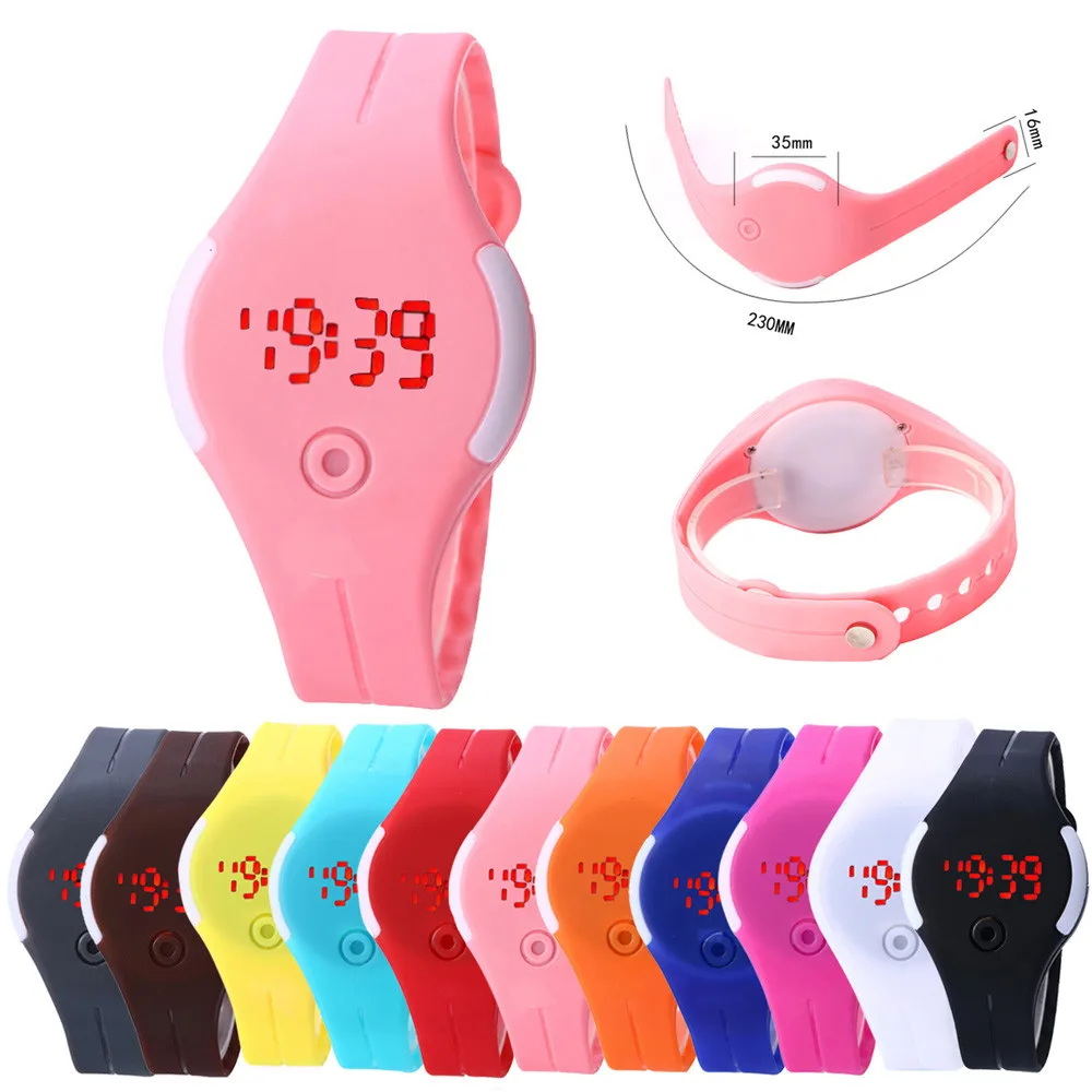 

Zerotime #501 2019 NEW sport wristwatch Womens Rubber LED Watch Date Sports Bracelet Digital Wrist Watch daily Free Shipping