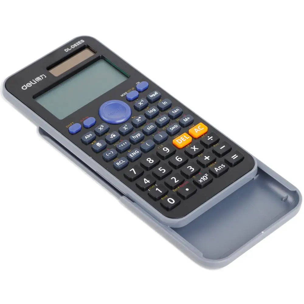 1pcs Deli D82ES science function calculator student test