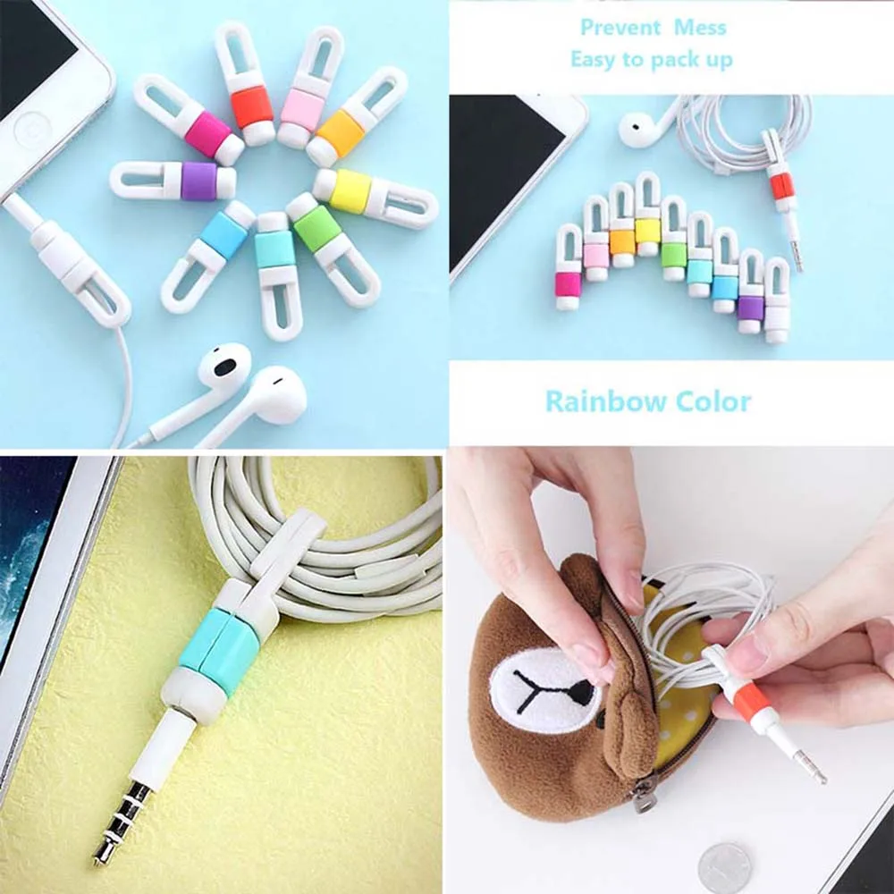Earphone Cable Winder High Quality Cord Organizer Management Bobbin