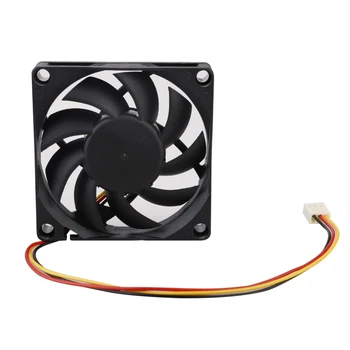 

3pin Silent Cooling Case Fan Quiet 70x70x15mm 12v For Computer Cpu Cooler Heatsink Fan Featuring Efficient Heat Dissipation