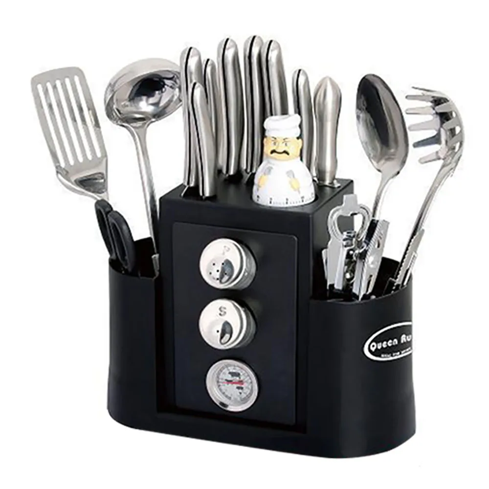 Stainless Steel Cooking Utensil Sets Kitchen Gadget Sets Knife Spoon
