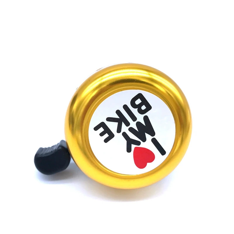 

I Love My Bike Mini Crisp Loud Bicycle Bell Clip On Handlebar Cycling Small Speaker Soft Sound Timbre Bicicleta Bike Accessories
