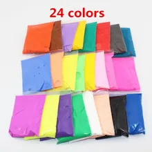 24 шт. воздушный сухой Пластилин свет DIY мягкие креативные игрушки глиняные для детей Fimo цветная глина полимерный Пластилин Глина для моделирования